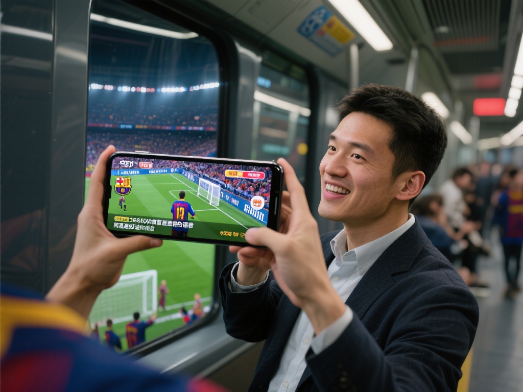 以小李为例，他是一位狂热的足球迷，过去为了观看欧冠